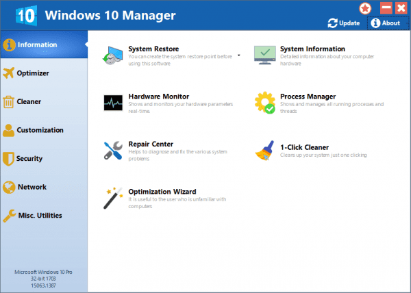 Yamicsoft Windows 10 Manager Crack Free Download