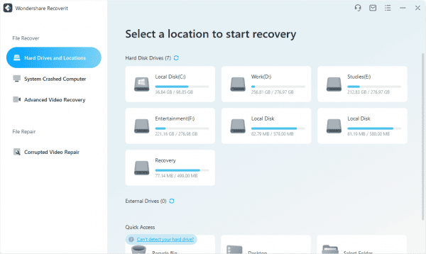 Wondershare Recoverit Crack + Activation Key Free Download
