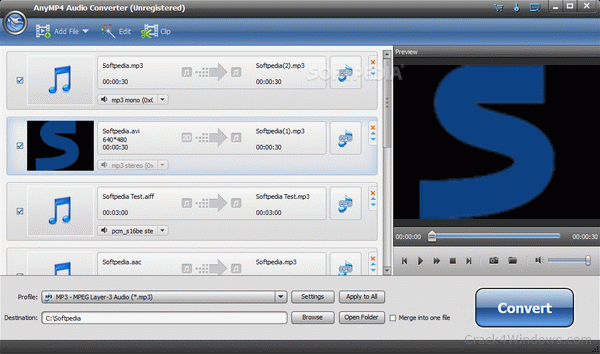 AnyMP4 Audio Converter Crack with Working Registration Code