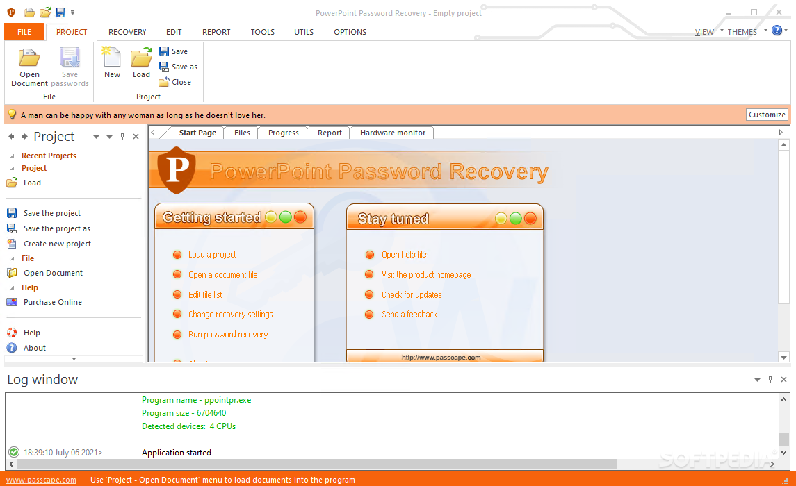 Any PowerPoint Password Recovery tool Crack + License Key Download