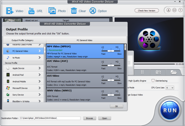 WinX HD Video Converter Deluxe Crack with Keygen [Latest]